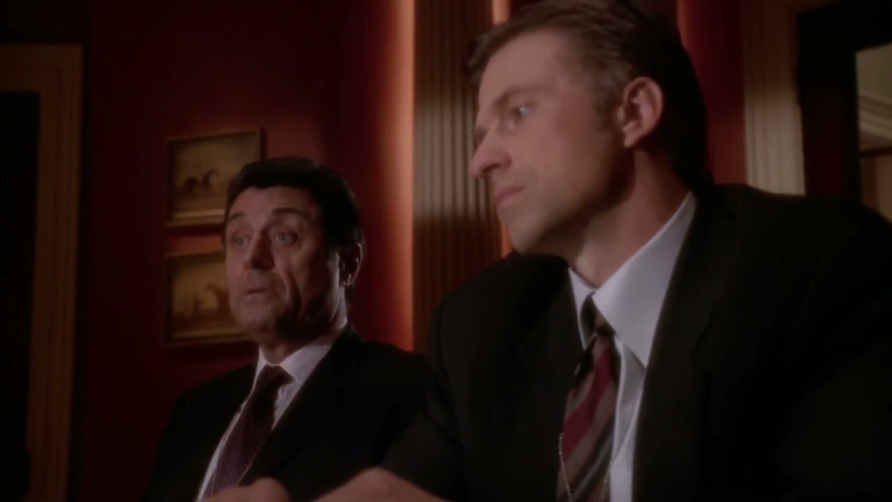 The West Wing: Ian McShane visits the White House