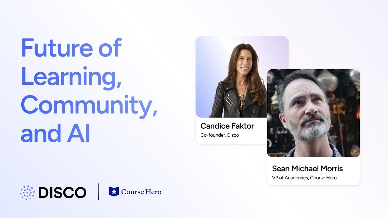 How Course Hero Built an Award-Winning AI Academy on Disco | Sean Michael Morris