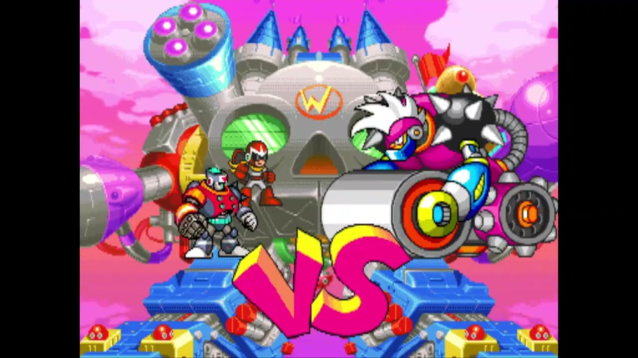 威力博士怕忍者飛鏢，我和家人一起玩 洛克人 2  力量對決   Mega Man 2  The Power Fighter megaman2