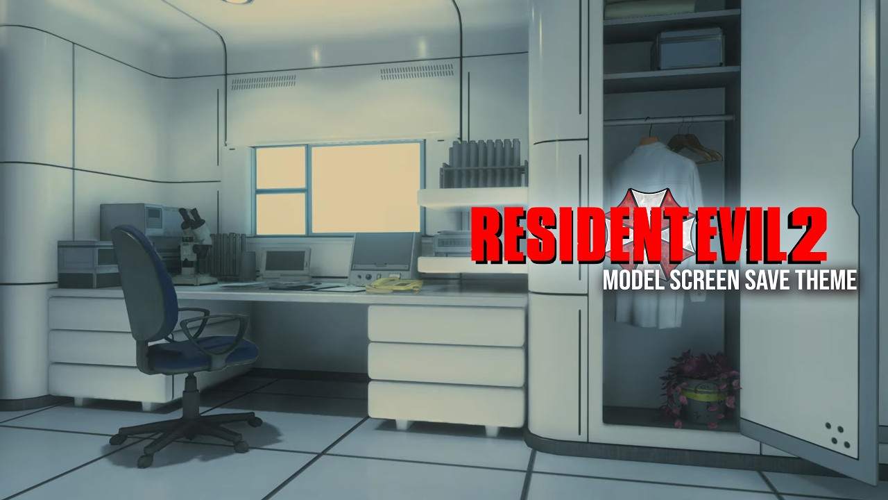 Resident Evil 2 - Model Screen Save Theme (Extended)