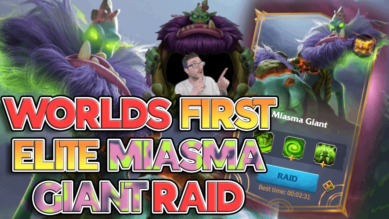 WORLDS FIRST ELITE MIASMA GIANT! FULL Behemoth Raid Guide! Call of Dragons Behemoth Guide
