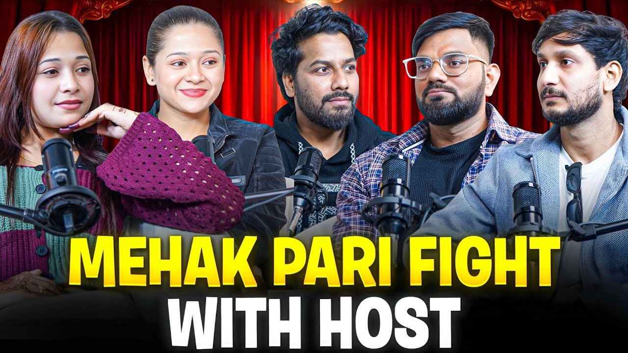 Mehak Pari fight with host  😜