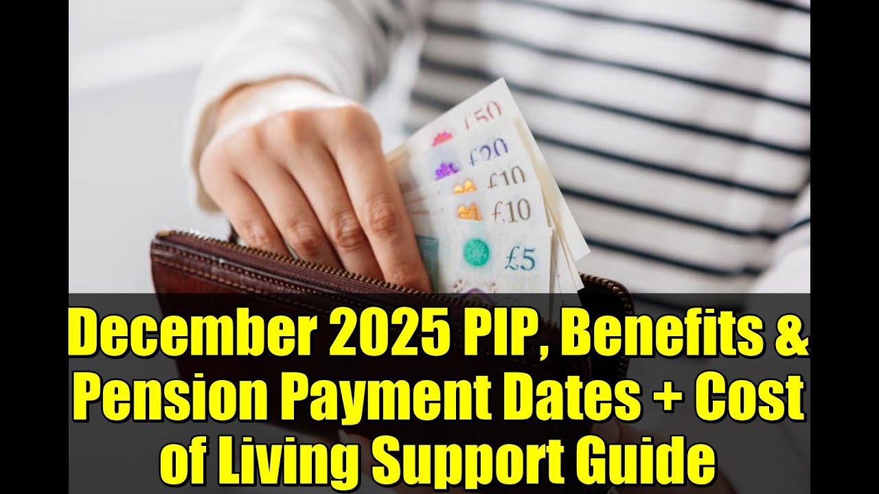 Даты выплат пособий и пенсий PIP за декабрь 2025 года + руководство по поддержке в связи с ростом...