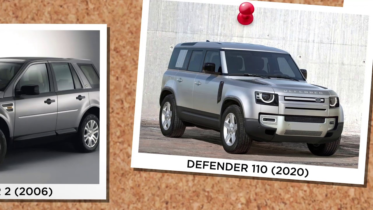 Evolution du style du Land Rover by ABVV