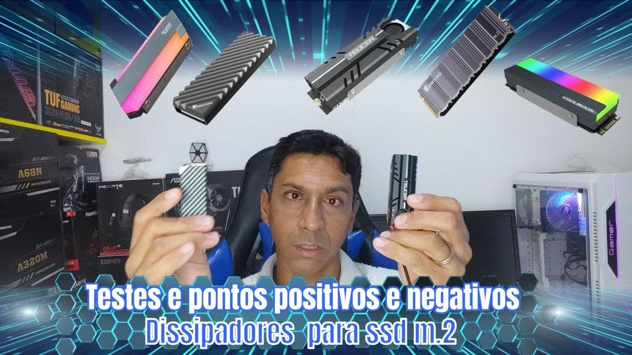 Dissipadores para ssd m.2