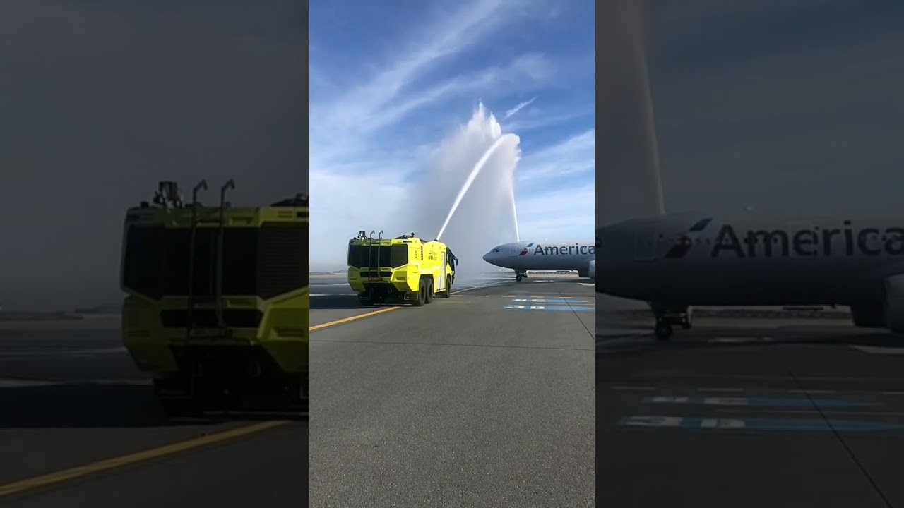 🇺🇸plane Washing | Aeroplane in WaterSrvice Center | Aeroplane in Airport |Dubai Airport |Amircan ✈🇰🇼