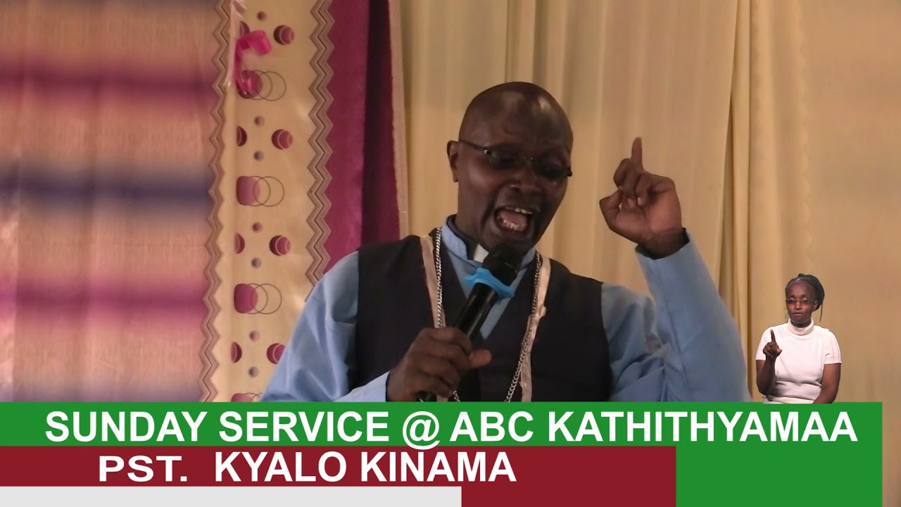 Ibada ya Jumapili ABC Kathithyamaa na Mchungaji Fredrick Kyalo Kinama