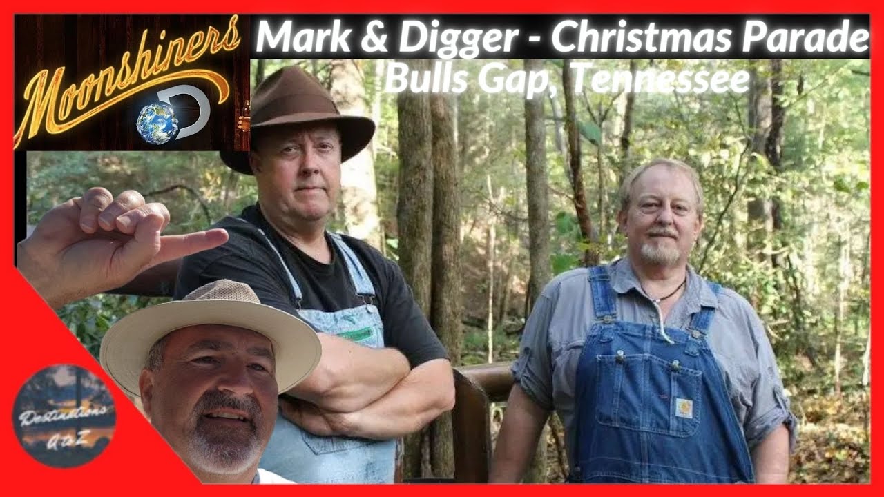 Moonshiners Mark and Digger Grand Marshal's of the Bulls Gap, Tennessee Christmas Parade 2022
