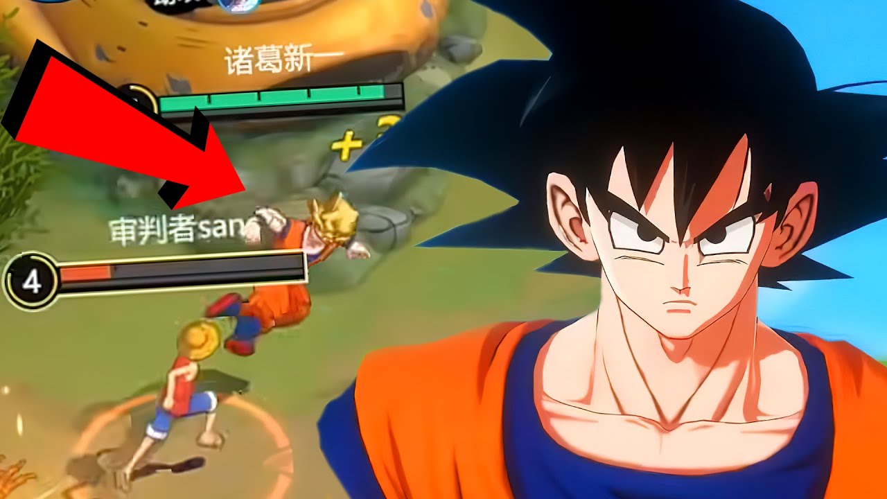 Goku is BROKEN in JUMP Assemble ANIME MOBA
