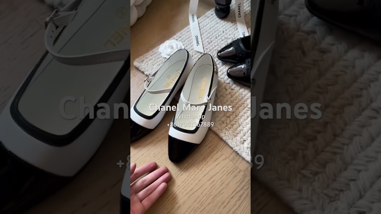 Chanel Mary janes 