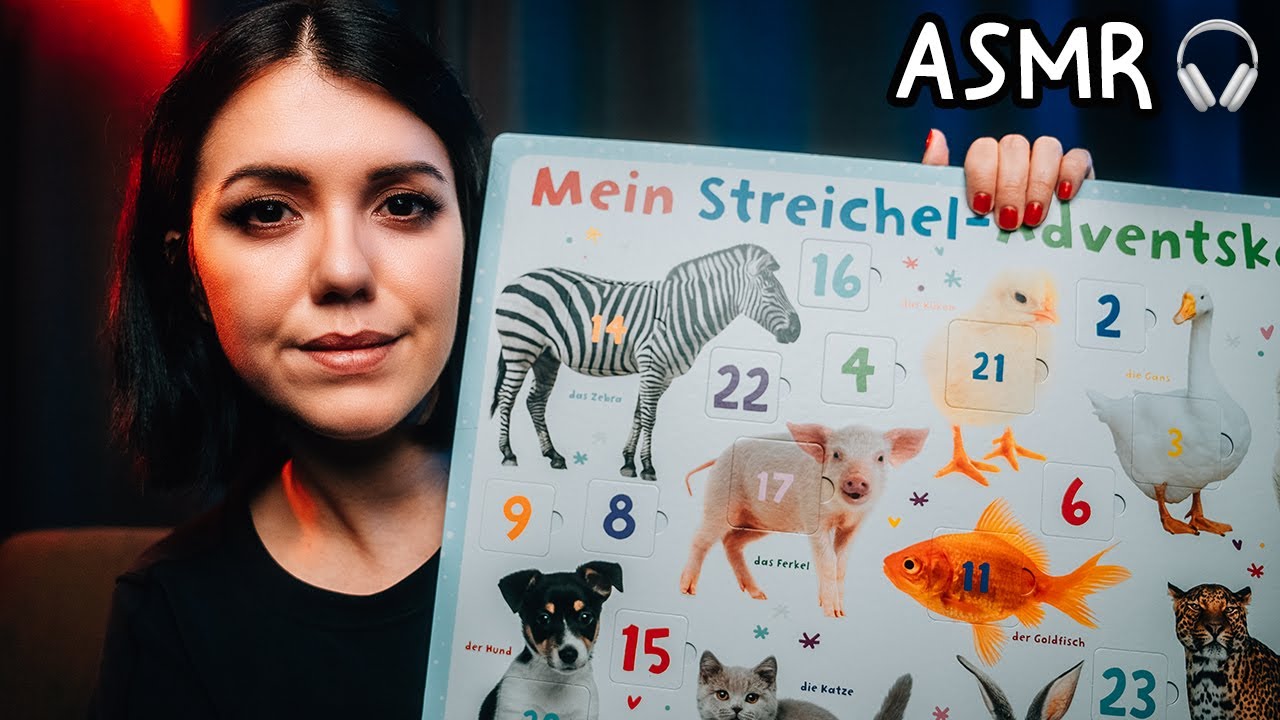 ASMR | STREICHEL ADVENTSKALENDER ÖFFNEN | Soft Spoken - Whispering - Tapping
