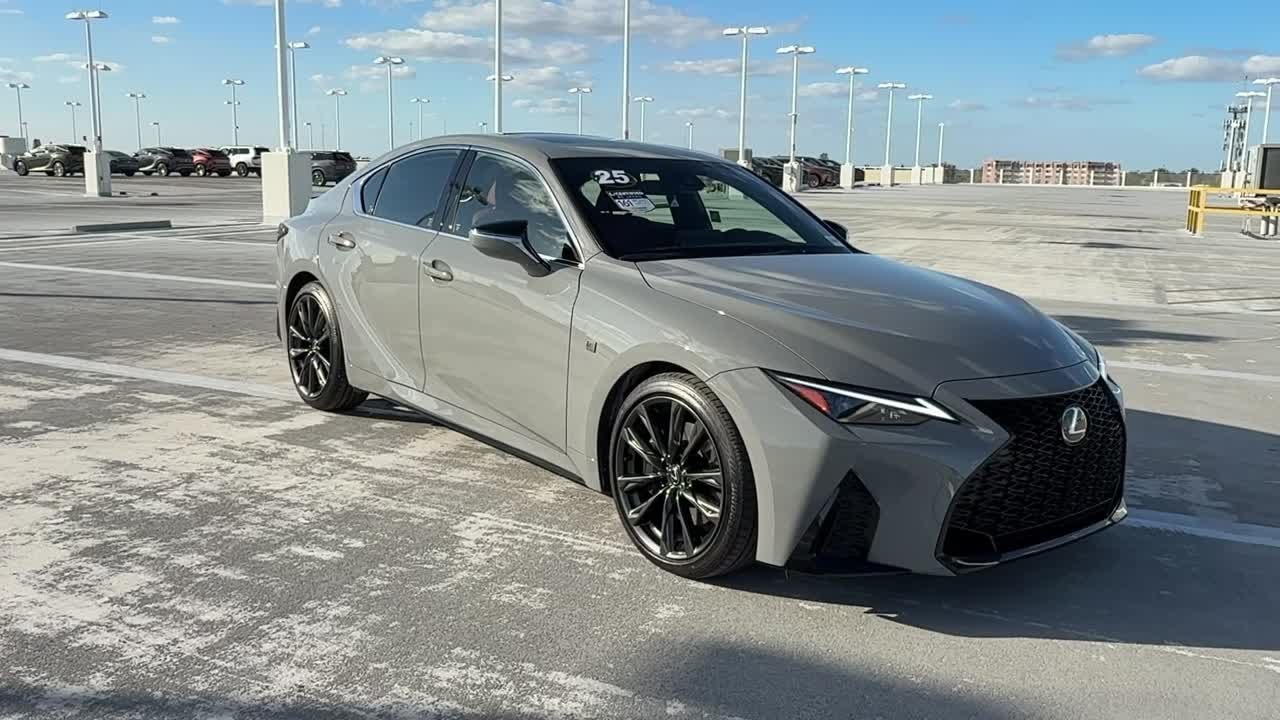 2025 Lexus IS 350 F SPORT FL North Miami, Fort Lauderdale, Hollywood, Aventura, North Miami Bea...