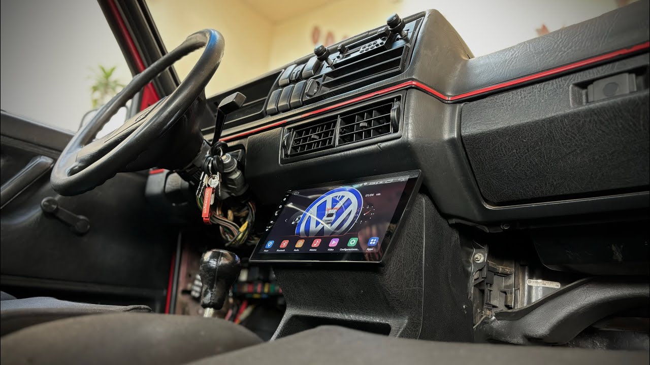 INSTALAMOS UN ESTEREO DE PANTALLA 10 PULGADAS AL GOLF MK2 | ROMAN ALVAREZ