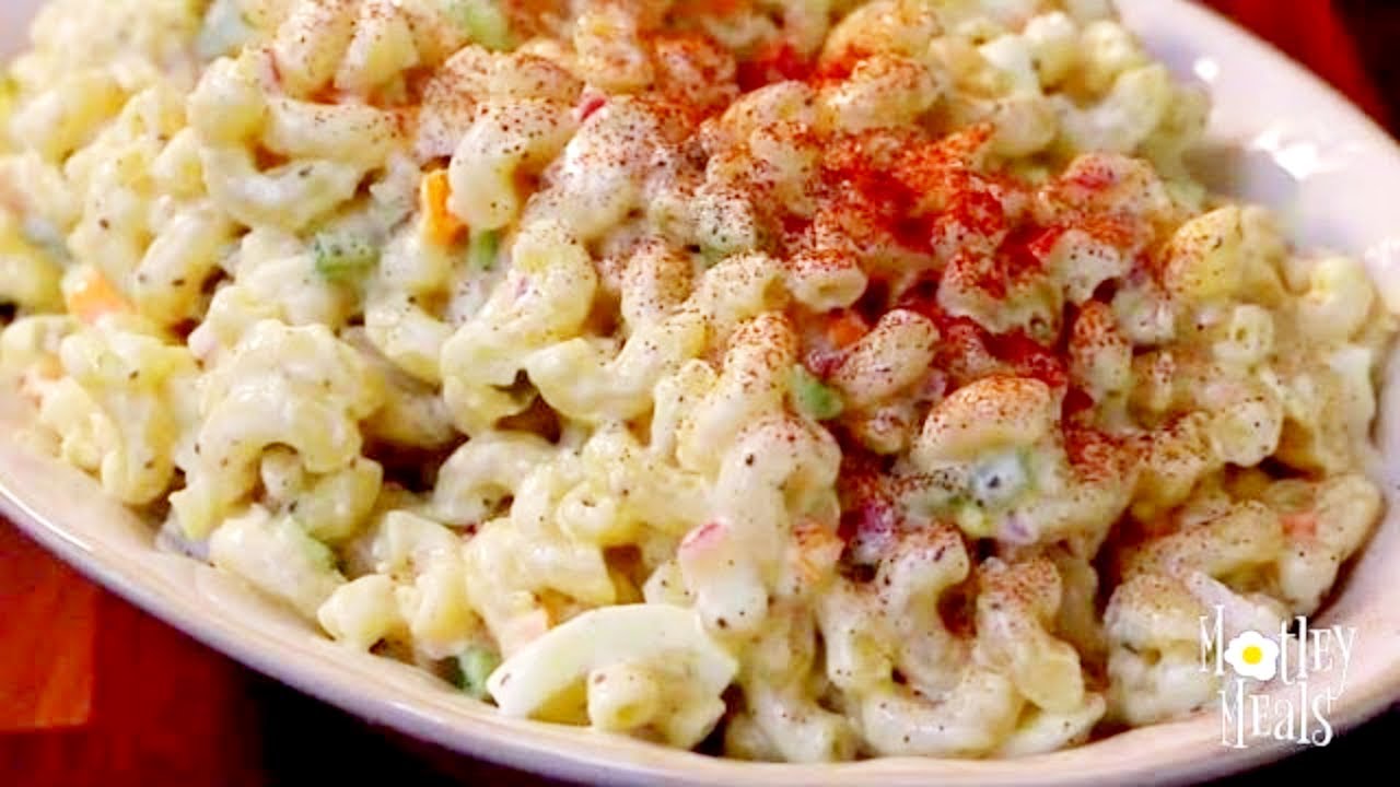 Macaroni Salad with Egg