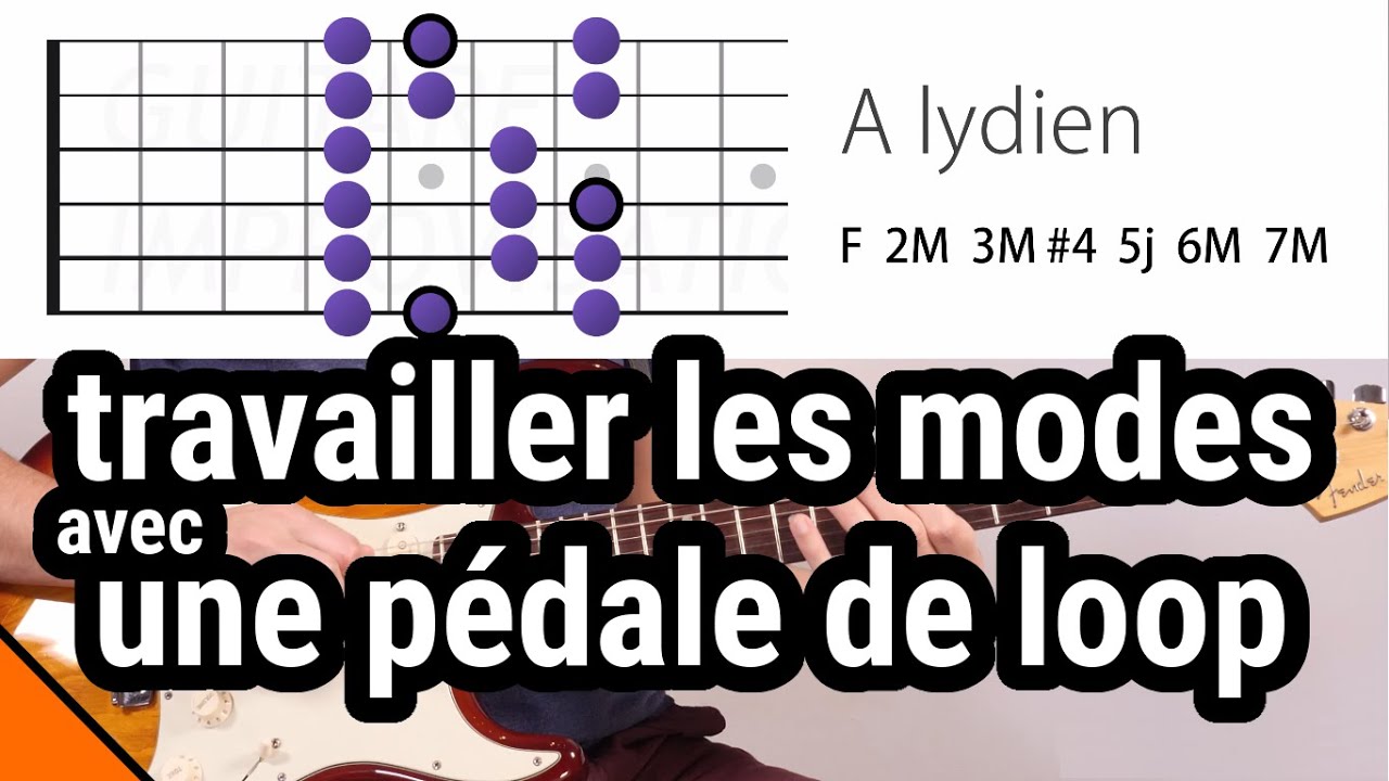 Travailler les modes avec une pédale de loop