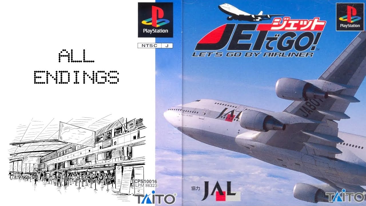 Jet De Go! Let's Go By Airliner (All Ending)