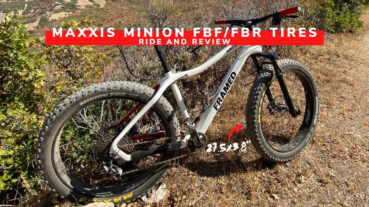 Ride and Review: Maxxis Minion FBF & FBR | Reviewing Fat Bike Tires On My Framed Wolftrax Carbon