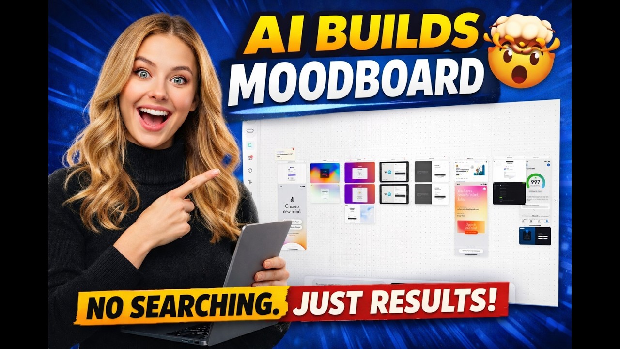 Create UI Moodboards Instantly with AI 🤯 | Inspo AI New Feature