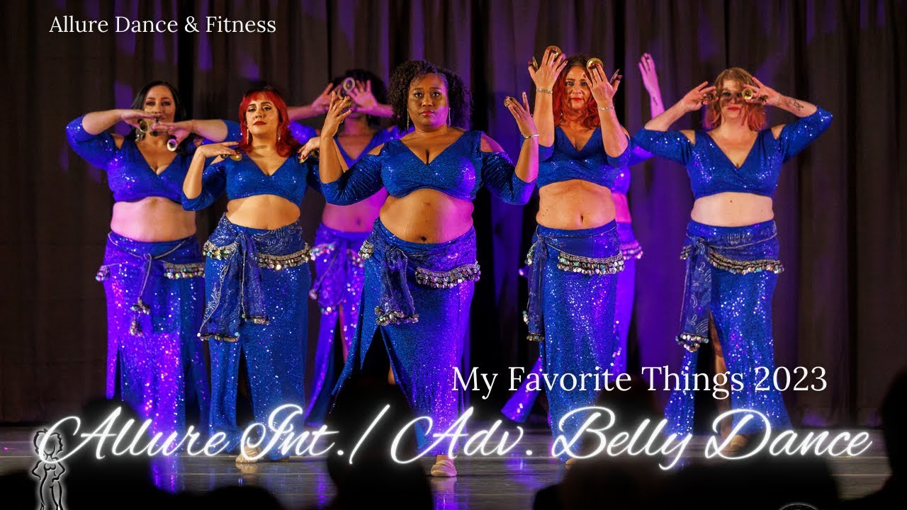 Allure Int./Adv. Belly Dance Performance Class perform 