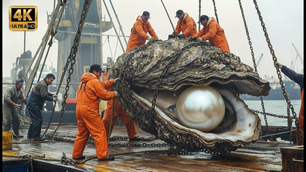 How Fishermen Can Make Up to $20,000 in 1 Day? | Deep-Sea Pearl Fishing (Deep Sea Creatures)