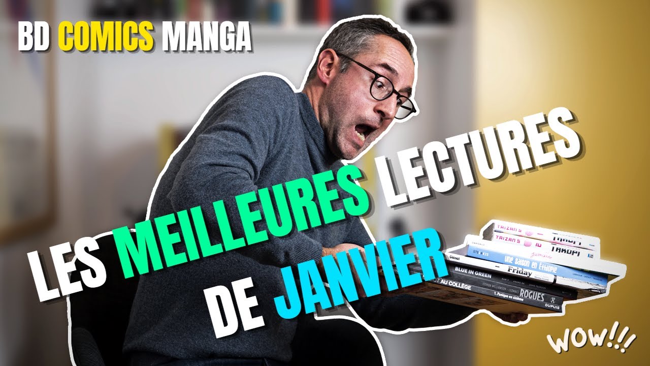 Comics manga BD : les perles de janvier !