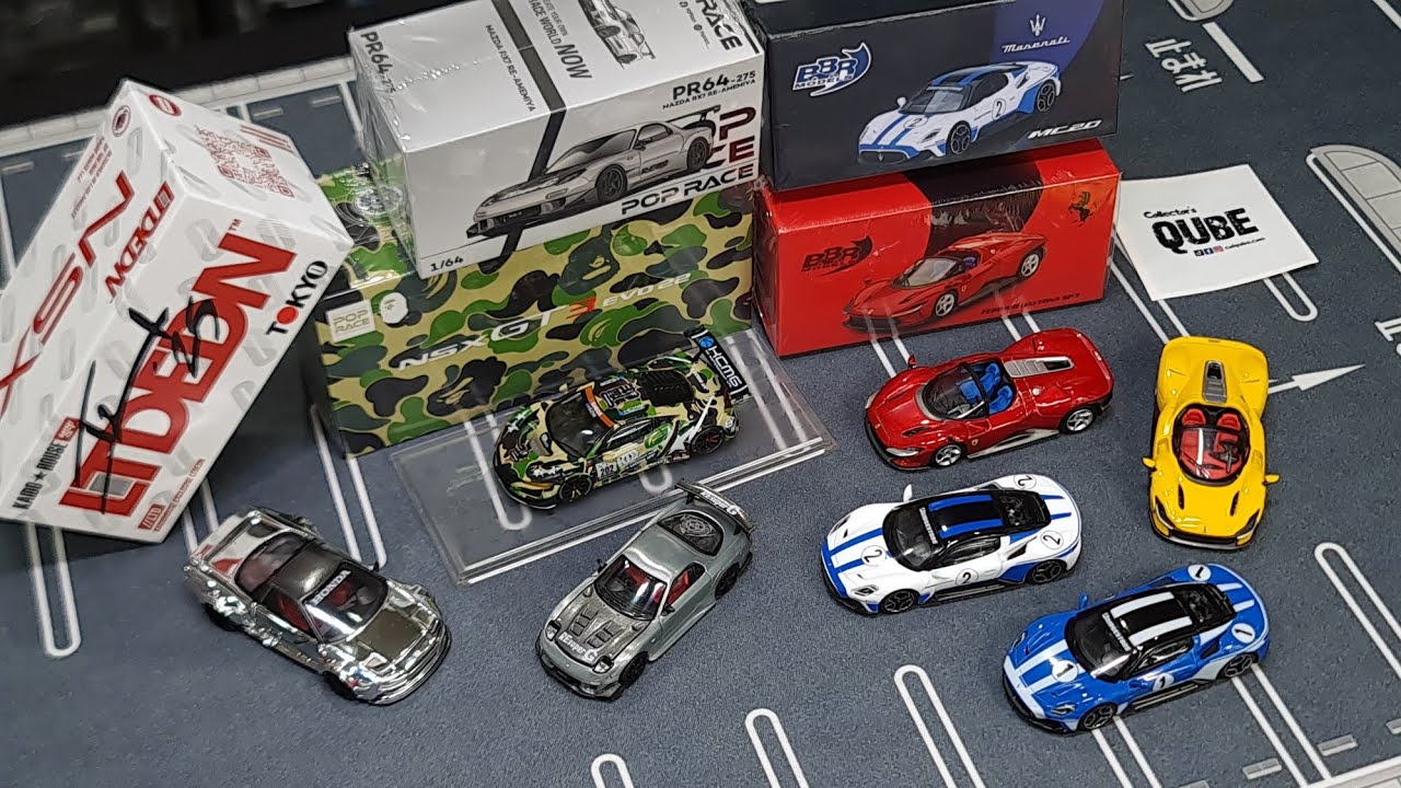 V2 Weekly Ep30 MiniCar GoGo Japan Exc Kaido NSX & PopRace Rx7, NSX BAPE, BBR SP3 & MC20!