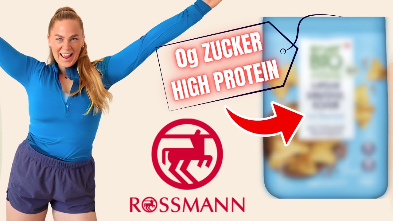Rossmann Einkauf: HIERMIT Abnehmen! High Protein & Zuckerfrei