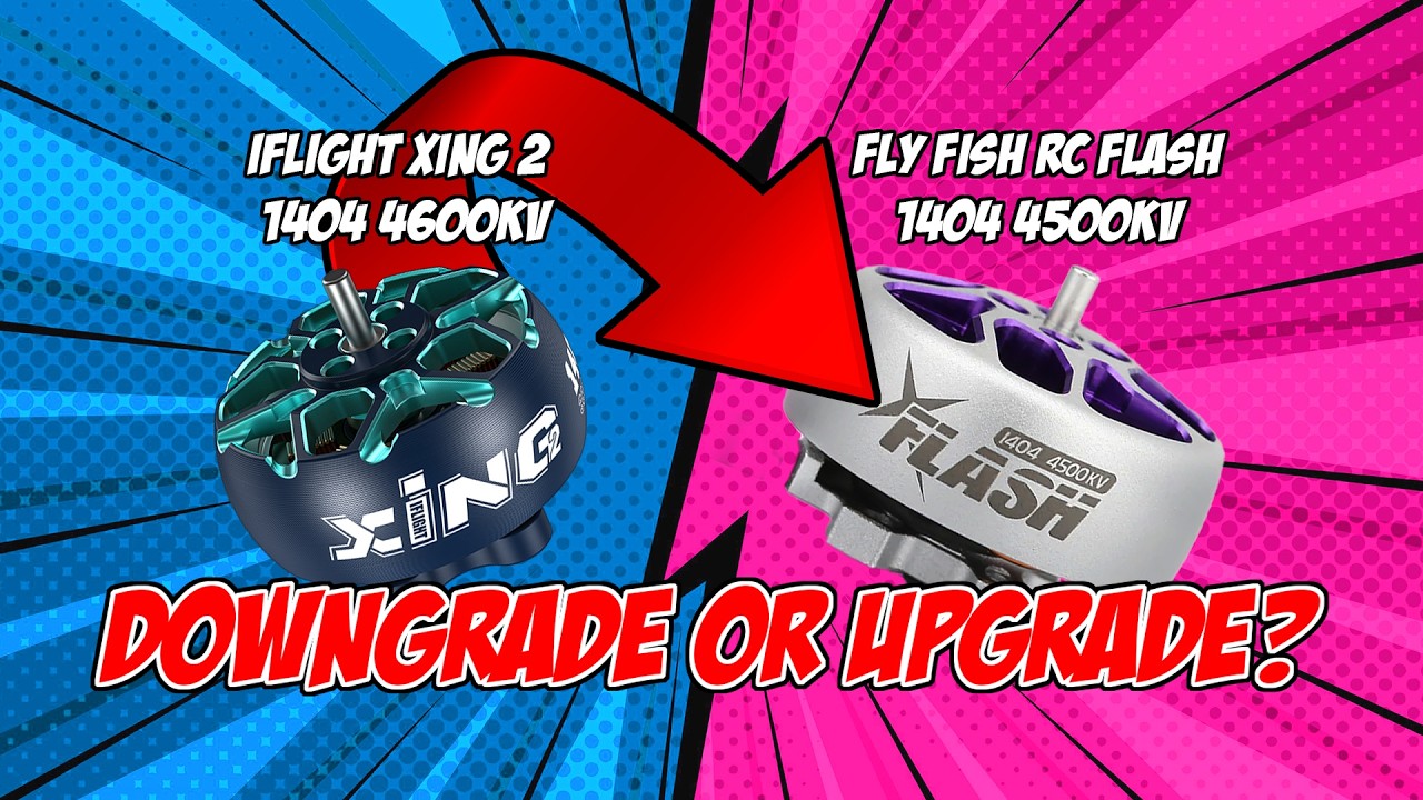 iFlight Xing 2 VS Flyfish Flash 1404 Motors - Which is better?
