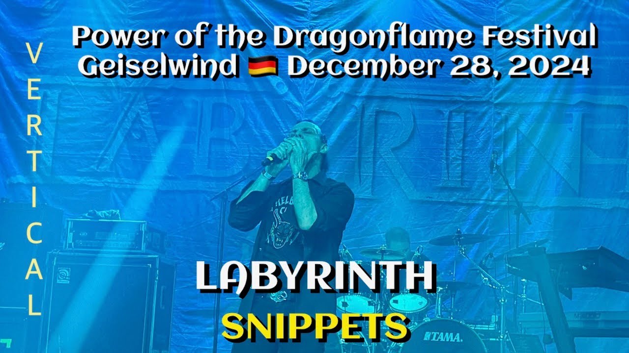 Labyrinth - Snippets @Power Of The Dragonflame Festival, Geiselwind, DE 🇩🇪 December 28, 2024