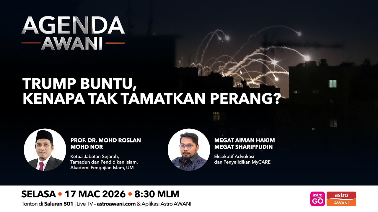 Agenda AWANI: Trump buntu, kenapa tak tamatkan perang?