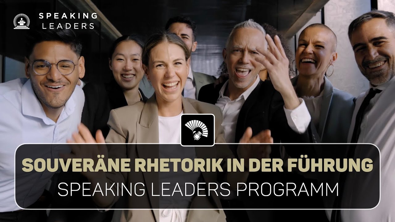 Rhetorik f&uuml;r Gesch&auml;ftsf&uuml;hrer, Entscheidungstr&auml;ger und ManagerInnen (Speaking Leaders Programm)