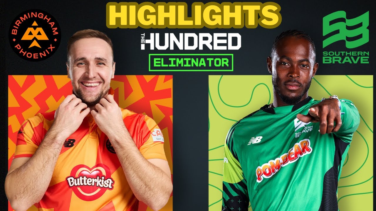 Birmingham Phoenix vs Southern Brave | The Hundred Men&rsquo;s Eliminator 2024 | Match Highlights