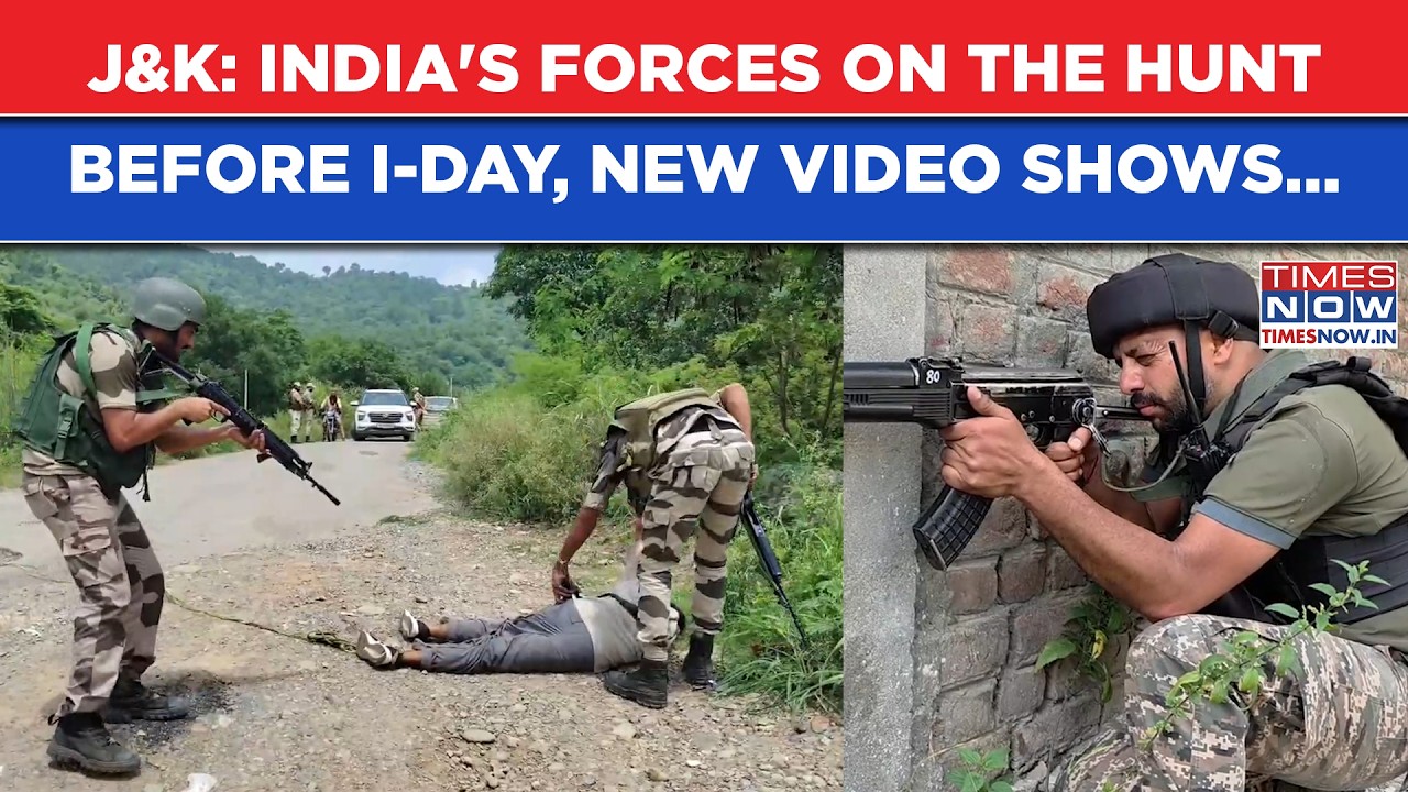 J&K: India's Forces Flex In Action-Packed Video Before Independence Day | Shopian, Handwara Alert