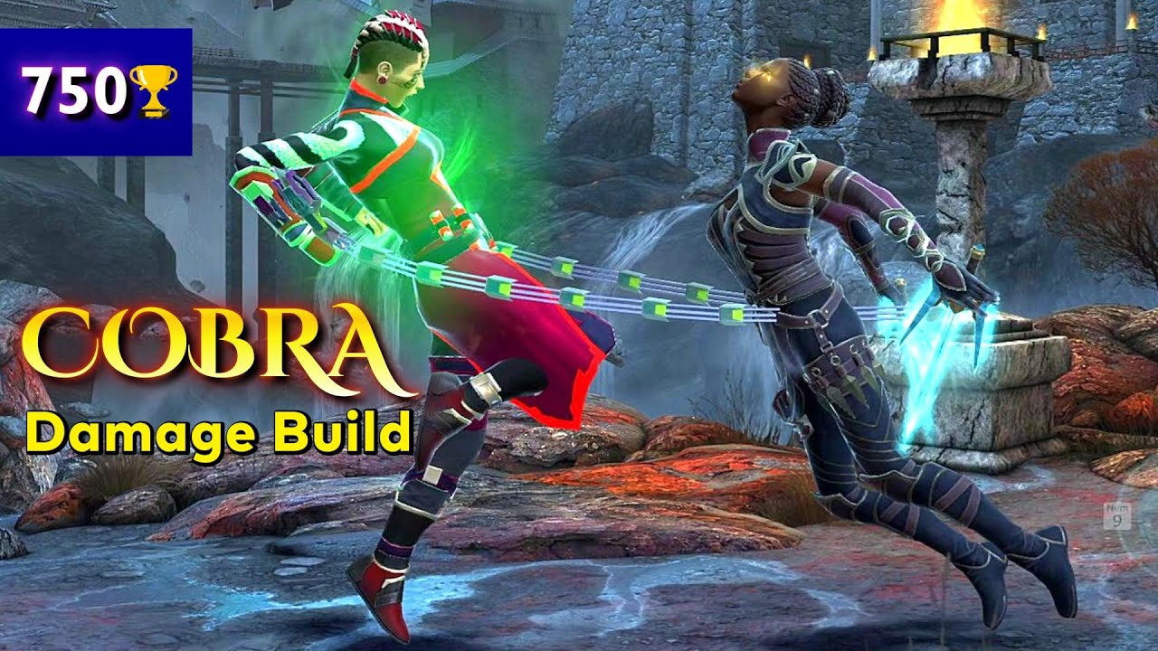 Cobra Damage Build Journey to 750🏆 on Uncut Ranked 1v1 fights of Shadow Fight Arena | SFA |