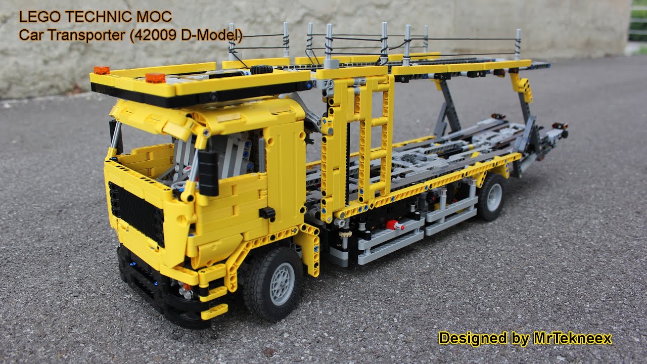 Lego Car Transporter (42009 D-Model)