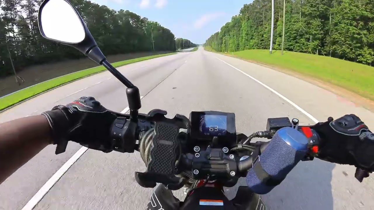 QJ Motors SRF 135 (2023) Top Speed Run!  282Lbs. Rider