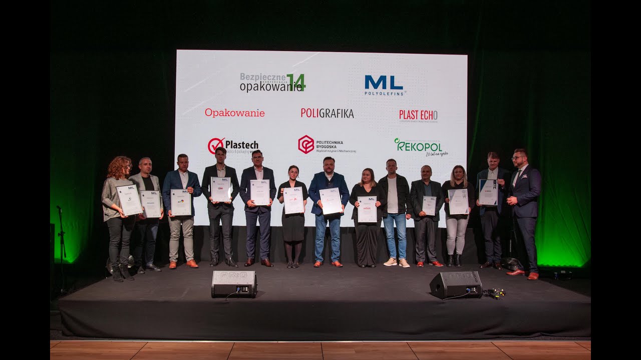 Świadectwa Packaging Circular Economy 2024 | Bezpieczne Opakowanie 14 | ML Polyolefins