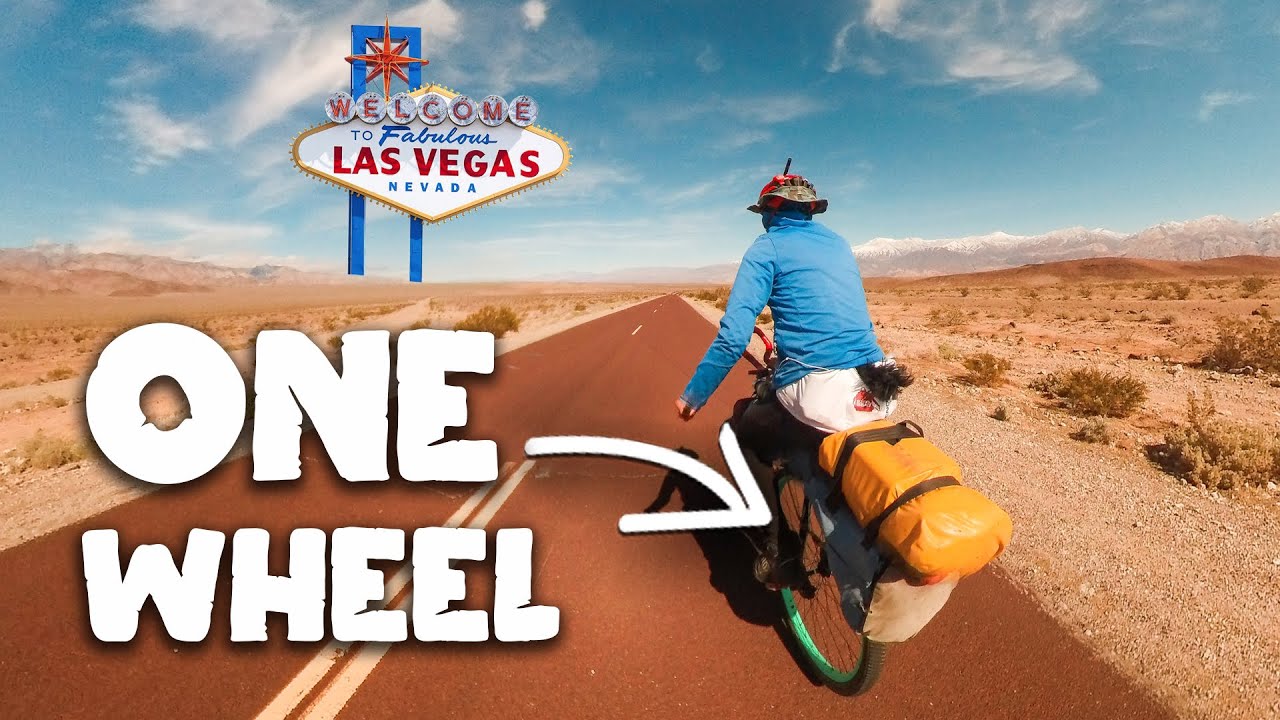 Cycling from SAN FRANCISCO to LAS VEGAS on ONE WHEEL // Ep.8 Unicycling Across America