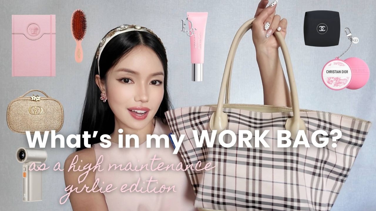 What's in my work bag 2026 (Macbook 13-Inch, Dior Makeup, Mason Pearson Hairbrush, JisuLife Fan..)