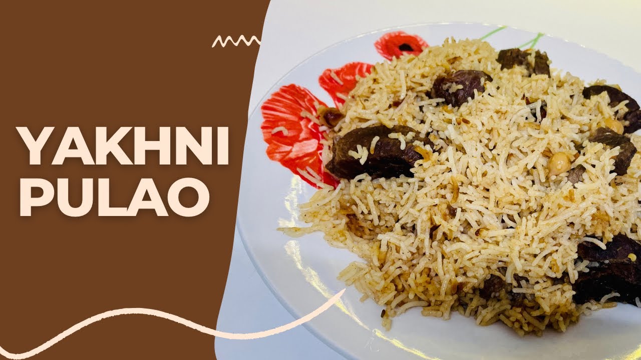 Yakni Pulao | Easy Home Cooking 🤍