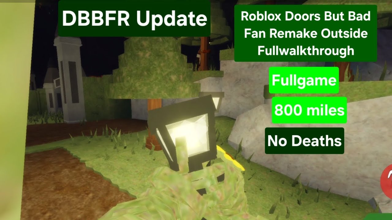 Roblox Doors But Bad Fan Remake Outside Fullgame #robloxdoors #doorsbutbad #robloxdoorsfanmade...