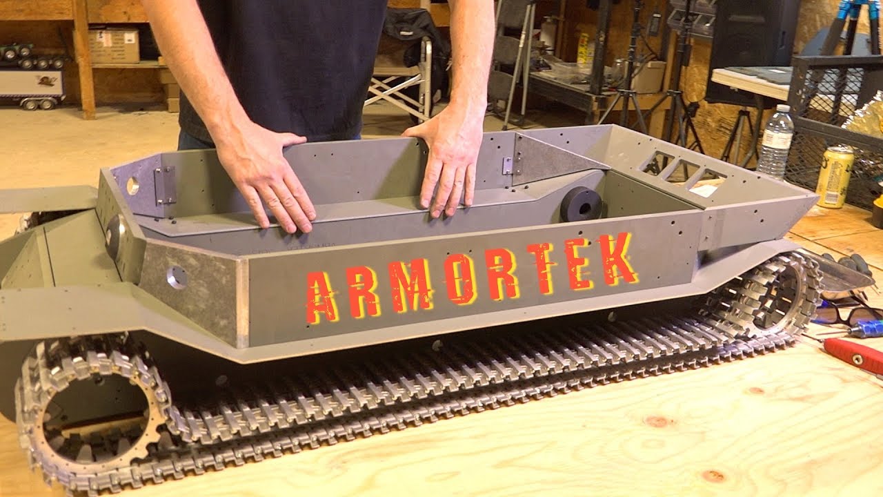 ARMORTEK ELEFANT: 1/6 Scale METAL TANK BUILD - 