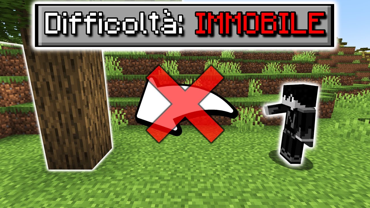 &Egrave; possibile finire Minecraft SENZA MUOVERSI?