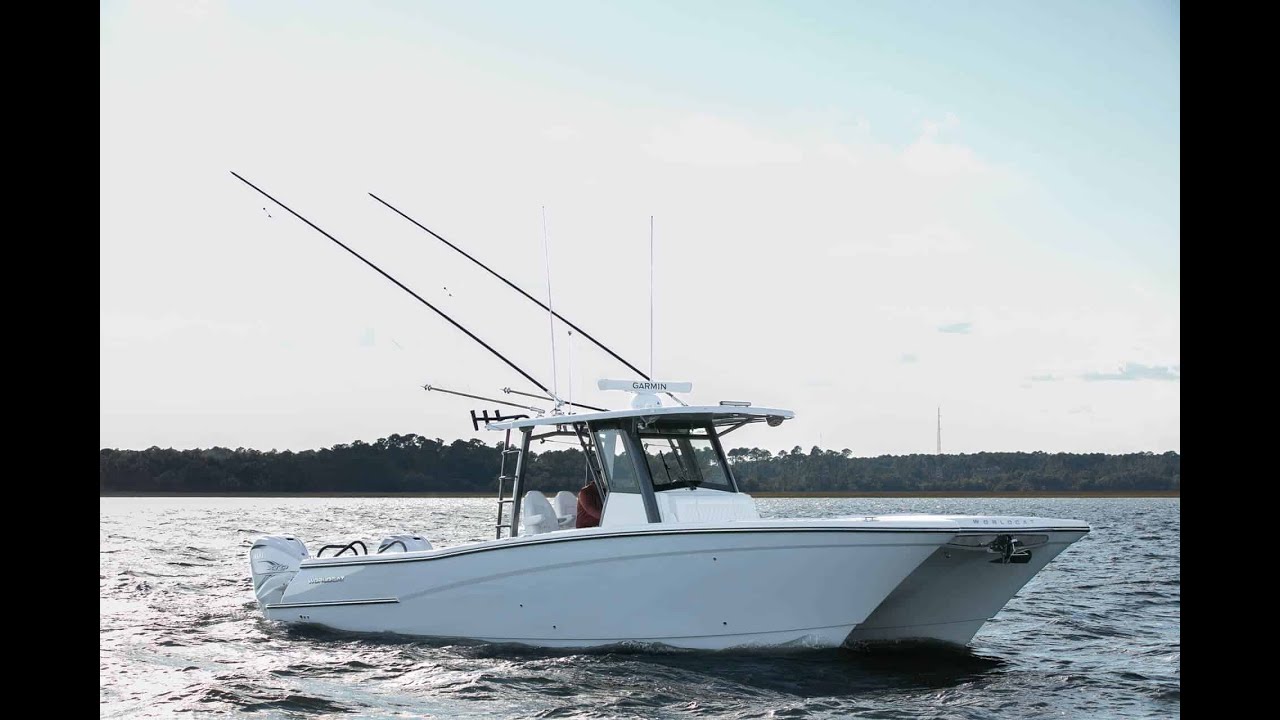 WorldCat 400CC-X Walkthrough - 2023 NY Boat Show