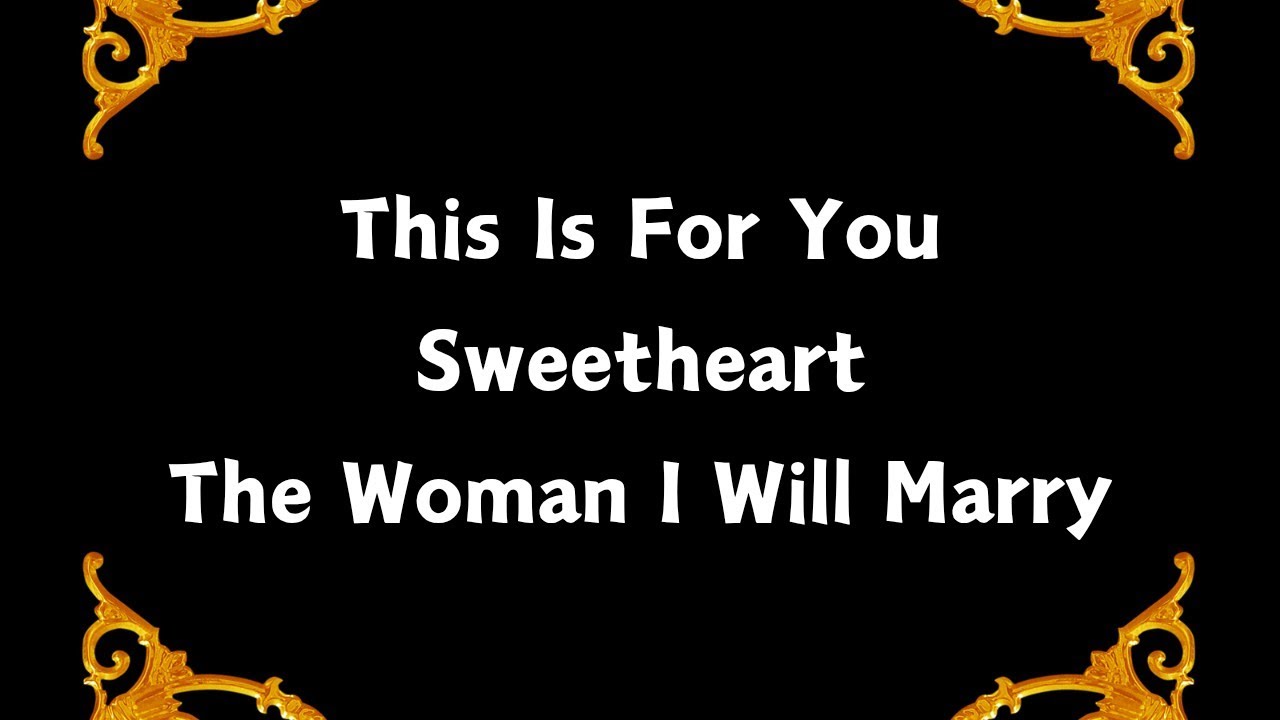 I Can’t Wait to Call You My Wife Babe 🧡💛 Are You Ready to Be My Forever Sweetheart?
