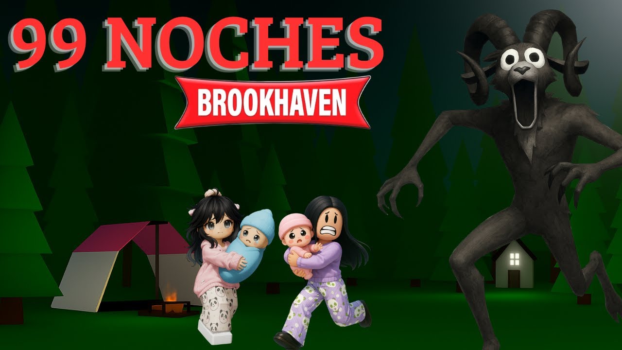 99 NOCHES EN BROOKHAVEN - MINI PELICULA-  #PAULITA12 #roblox