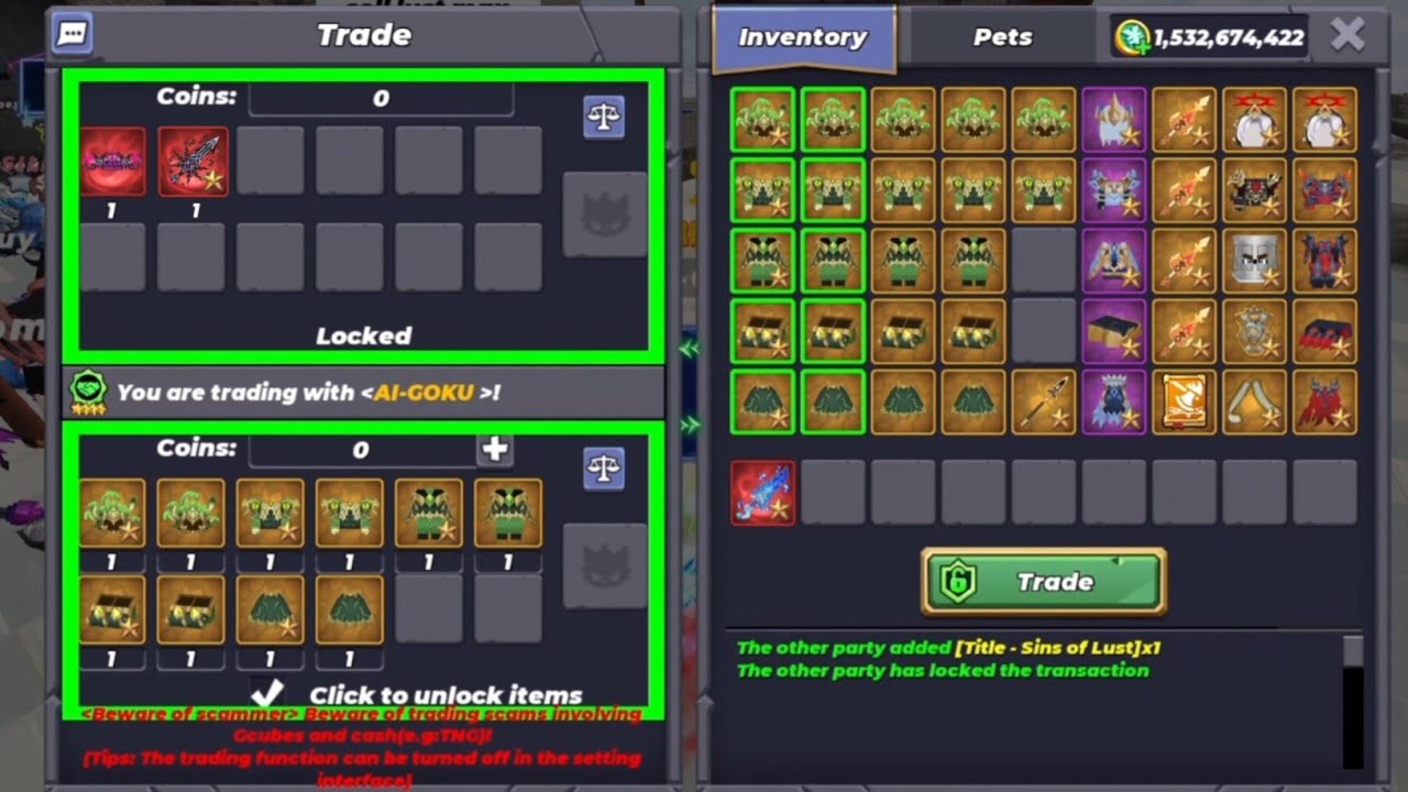 MVP ARMOR AND RARE SWORDS TRADE IN BLOCK MAN GO SKY BLOCK TRADING VIDEO TANVER GAMING 