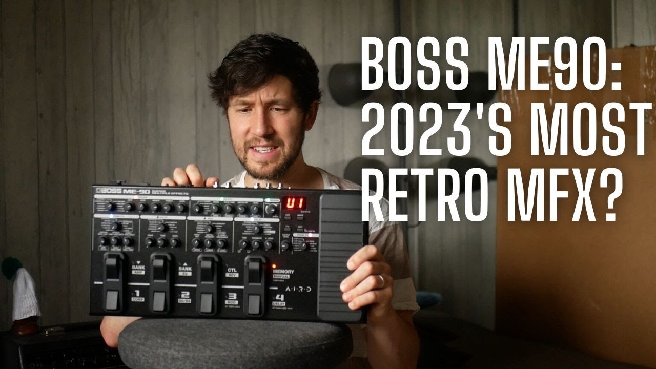 Актуален ли Boss ME90 в 2023 году? Обзор и демонстрация