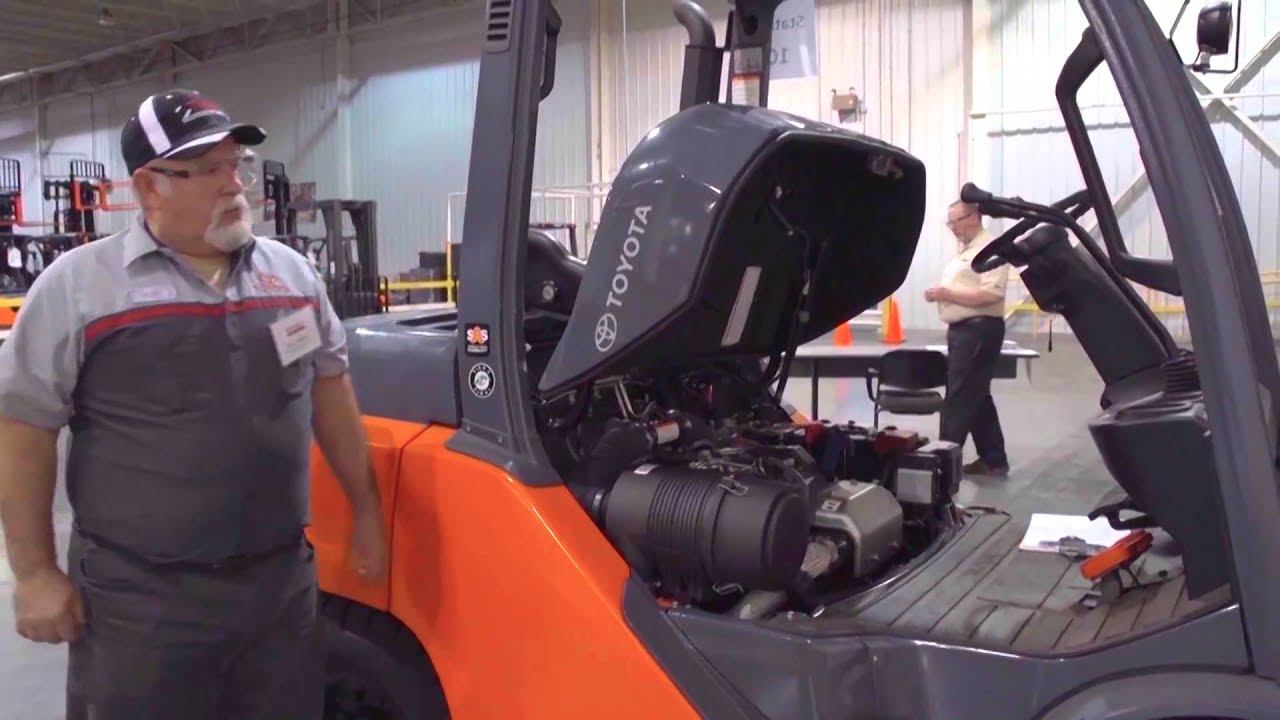 Forklift Technician Challenge 2015 - Toyota