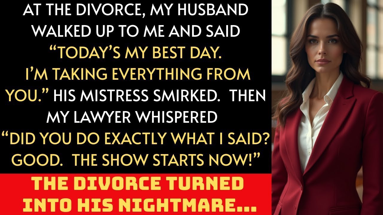 “I’ll take everything from you,” my husband said in court. But the divorce became his nightmare!....